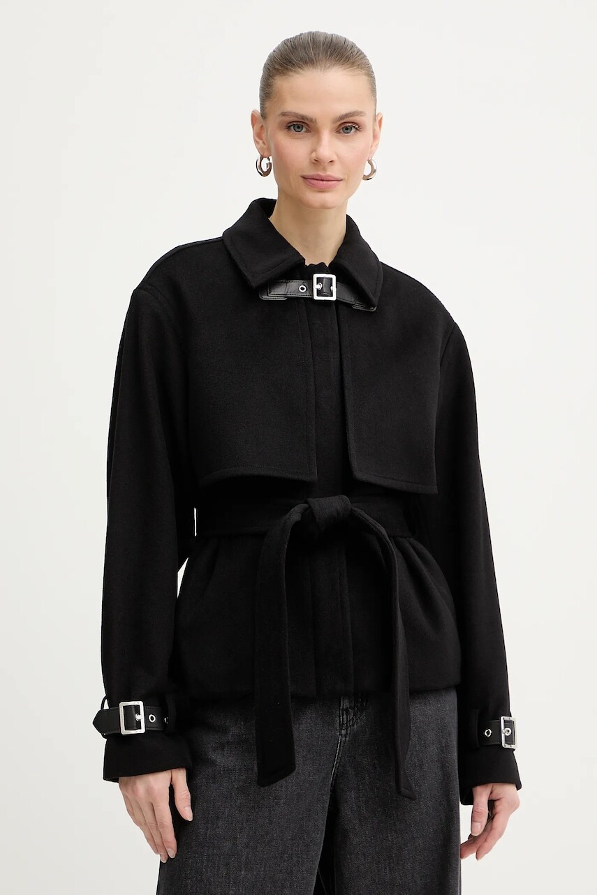 Kabát s prímesou vlny Karl Lagerfeld