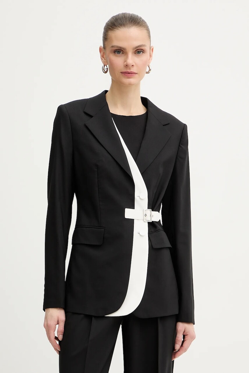 Bunda s prímesou vlny Karl Lagerfeld BW ESSENTIAL