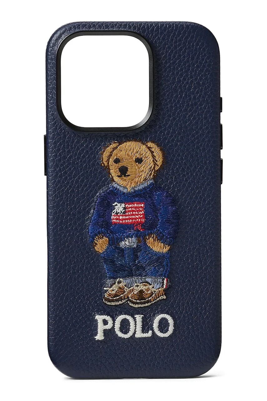 Kožené puzdro na mobil Polo Ralph Lauren iPhone 16 Pro