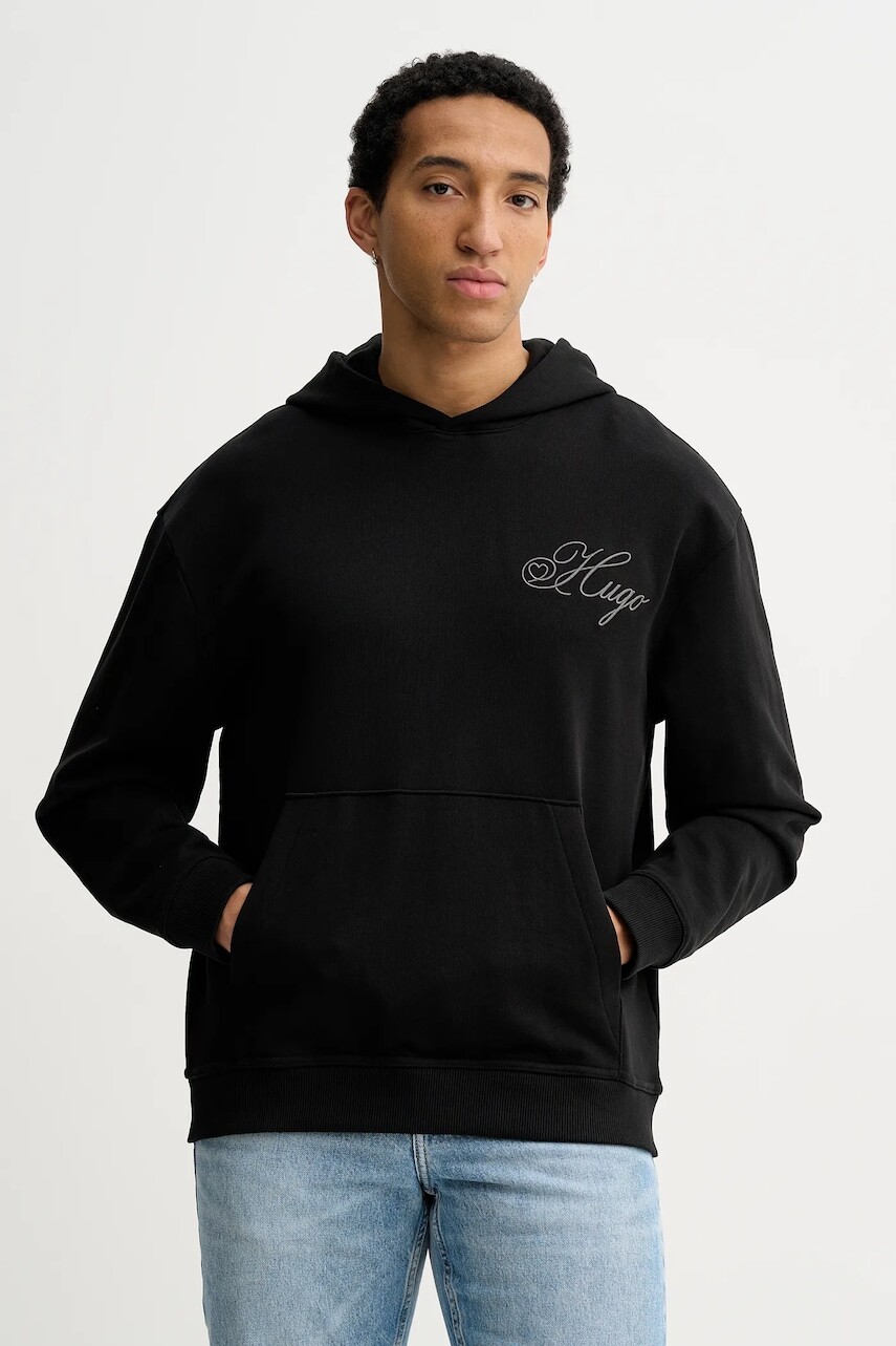 Bavlnená mikina HUGO Dalento