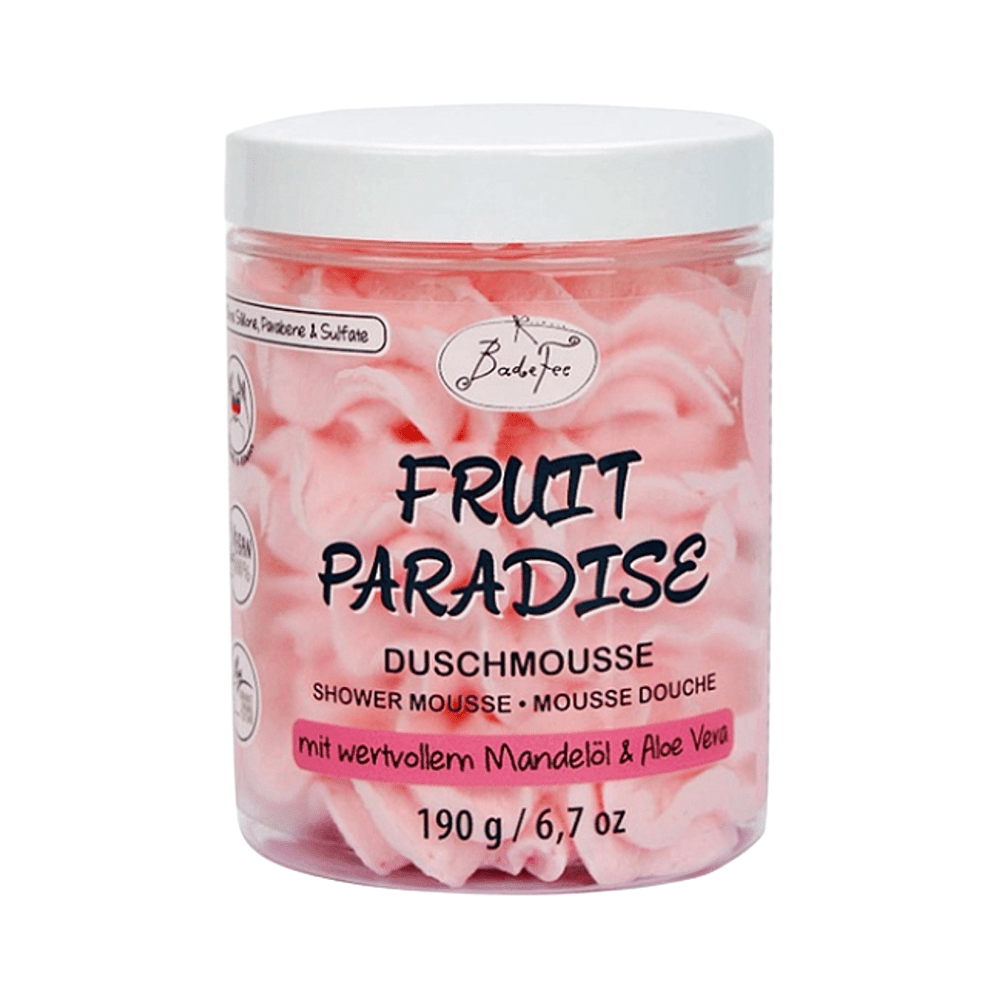 BADEFEE Sprchová pena Fruit Paradise 190 g