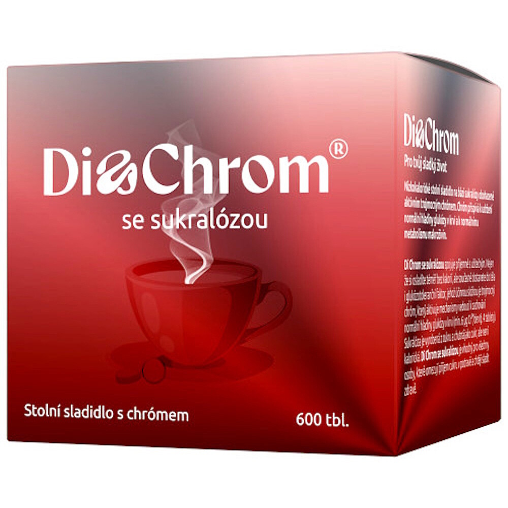 DI CHROM So sukralózou stolné sladidlo 600 tabliet