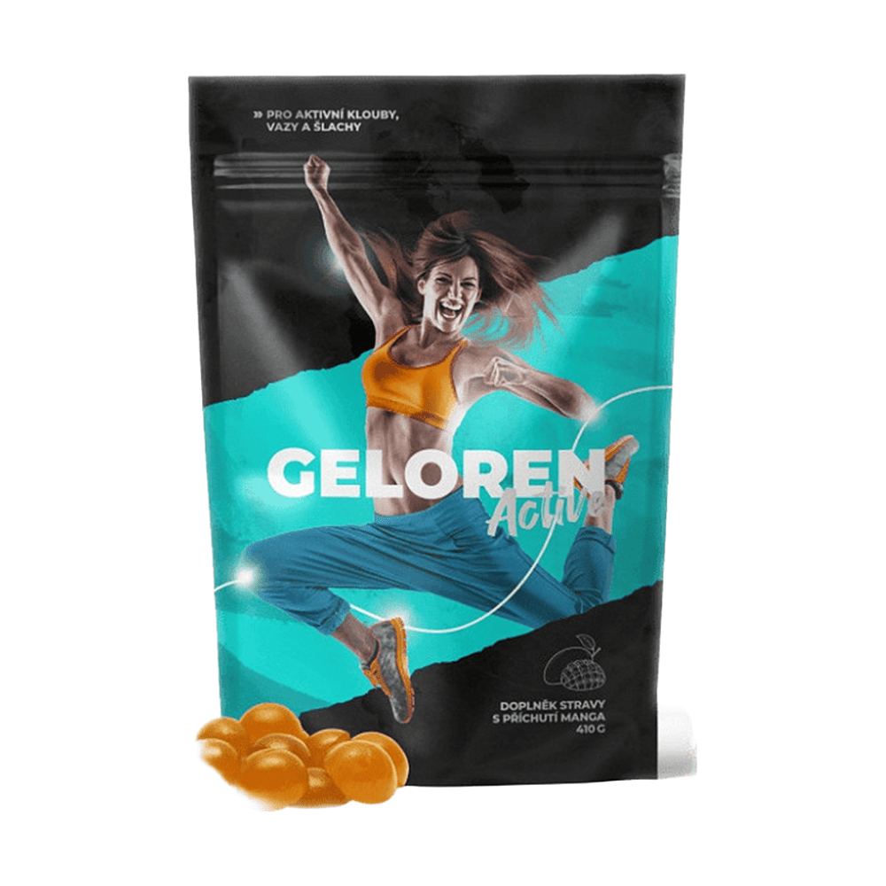 GELOREN Active príchuť mango 90 želé tabliet