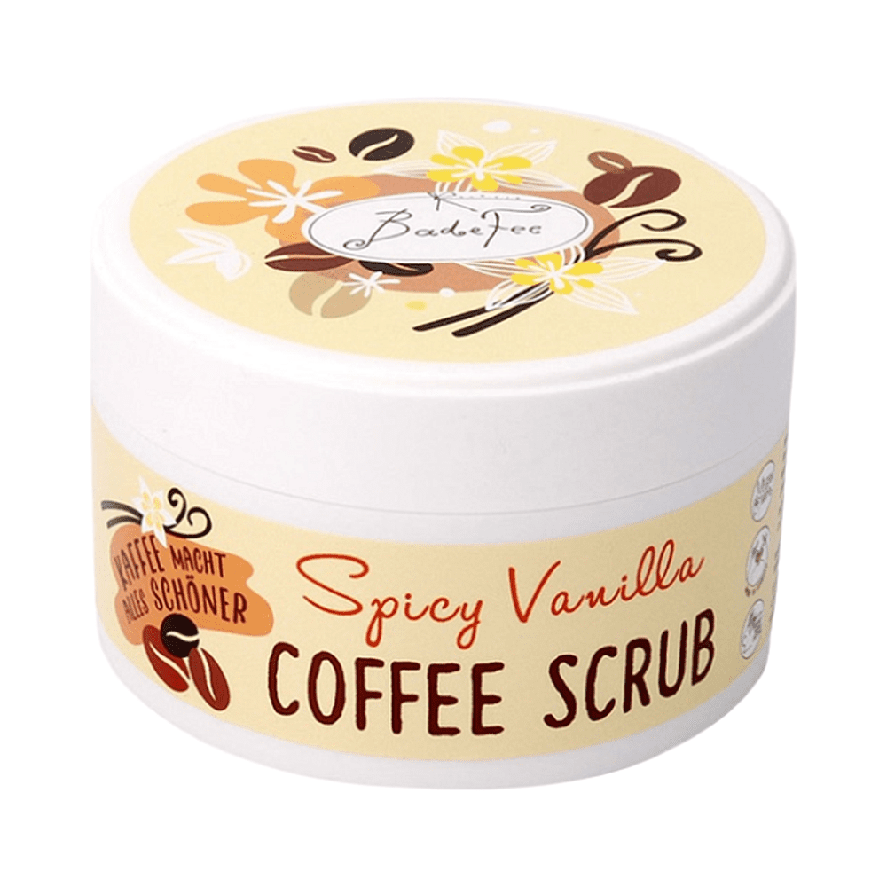 BADEFEE Telový peeling Kávový Spicy Vanilla 180 g