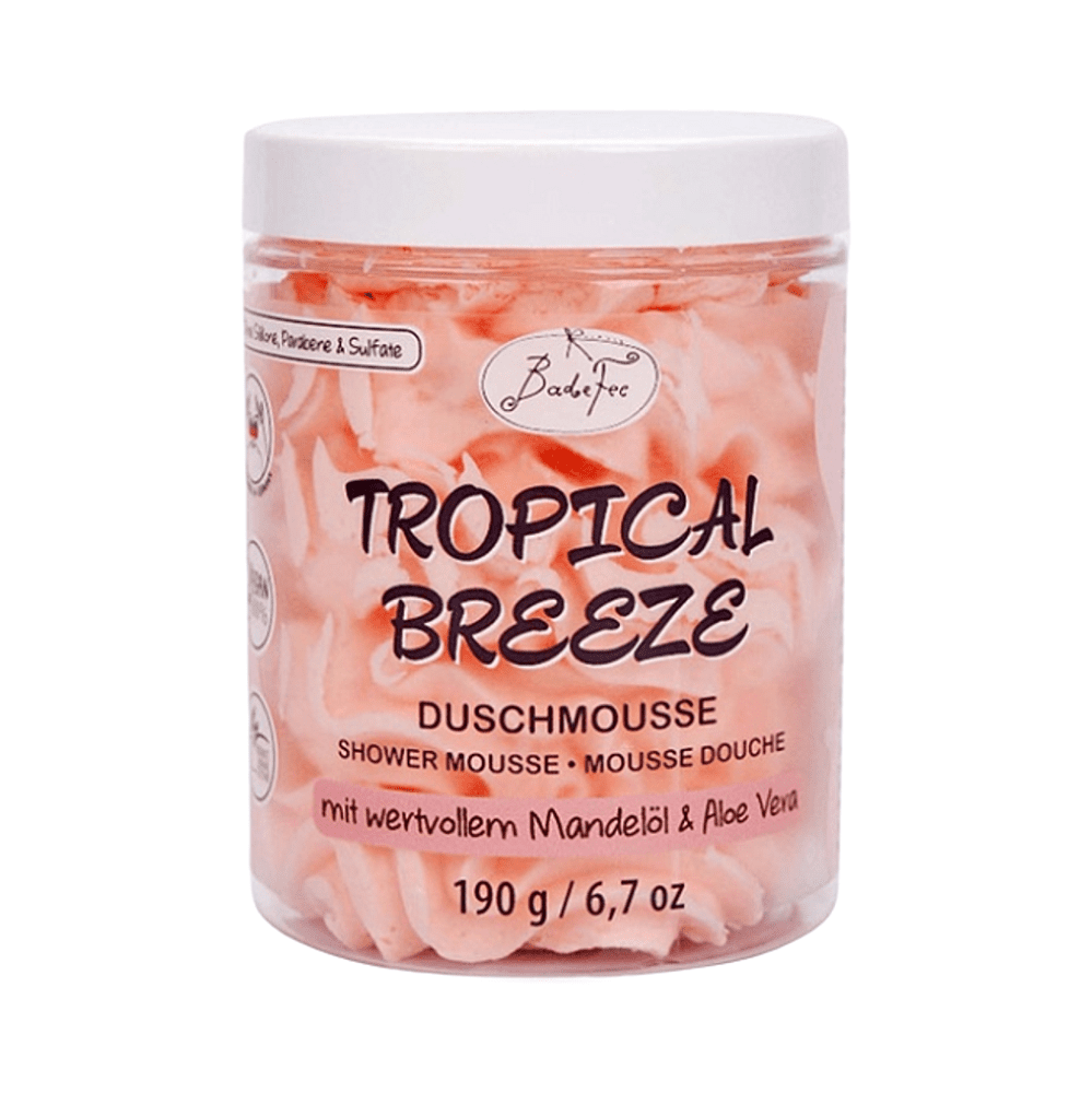 BADEFEE Sprchová pena Tropical Breeze 190 g