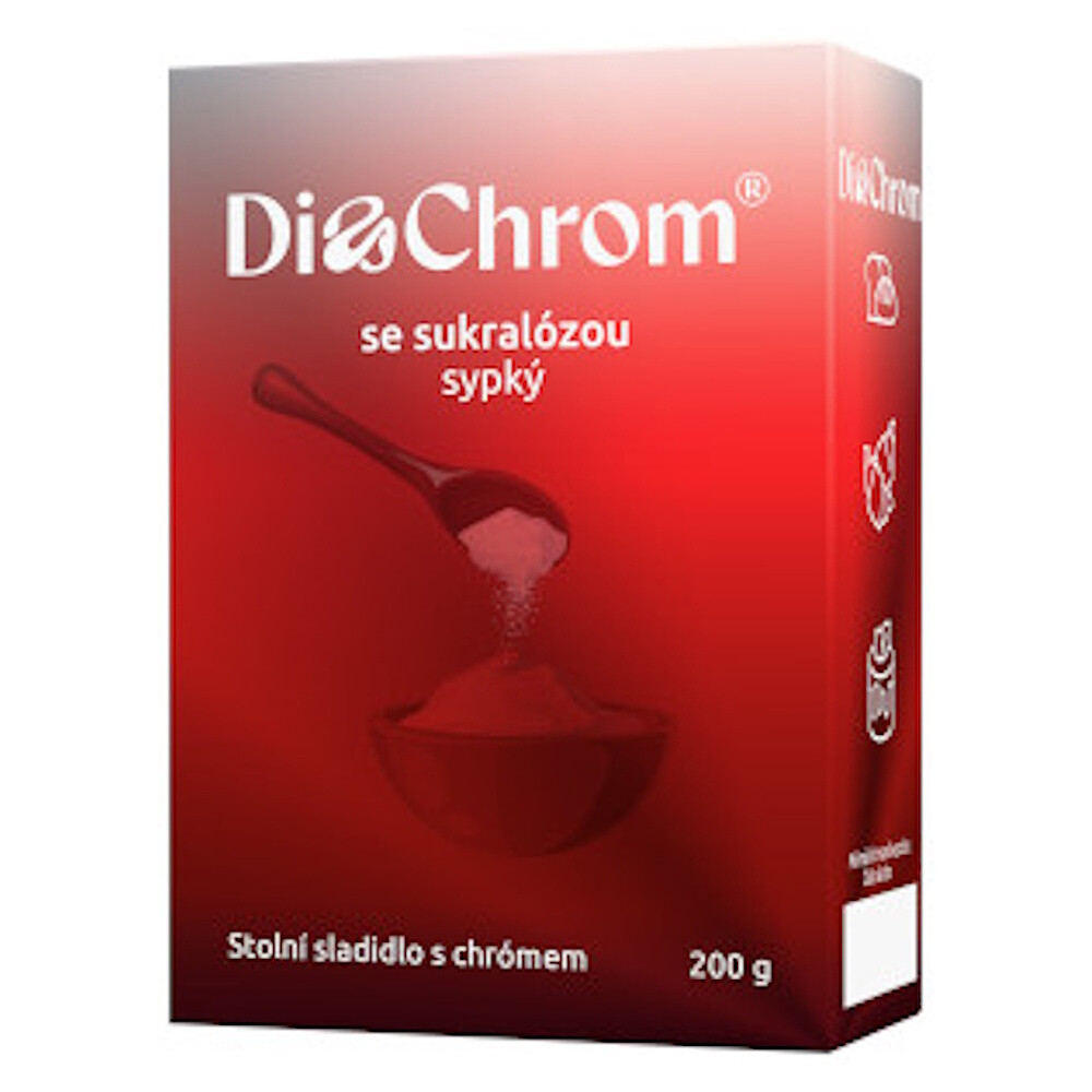 DI CHROM So sukralózou sypký stolové sladidlo 200 g