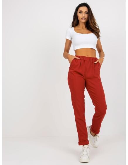 Dámske tepláky AURORA tmavo oranžové