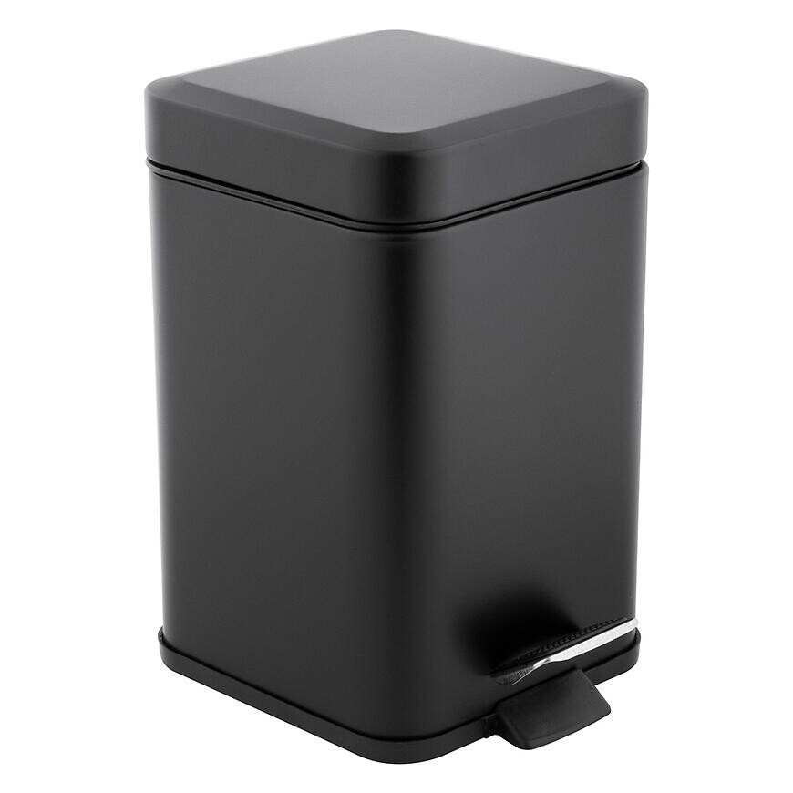 Odpadkový kôš Muti-Blk čierna/štvorec