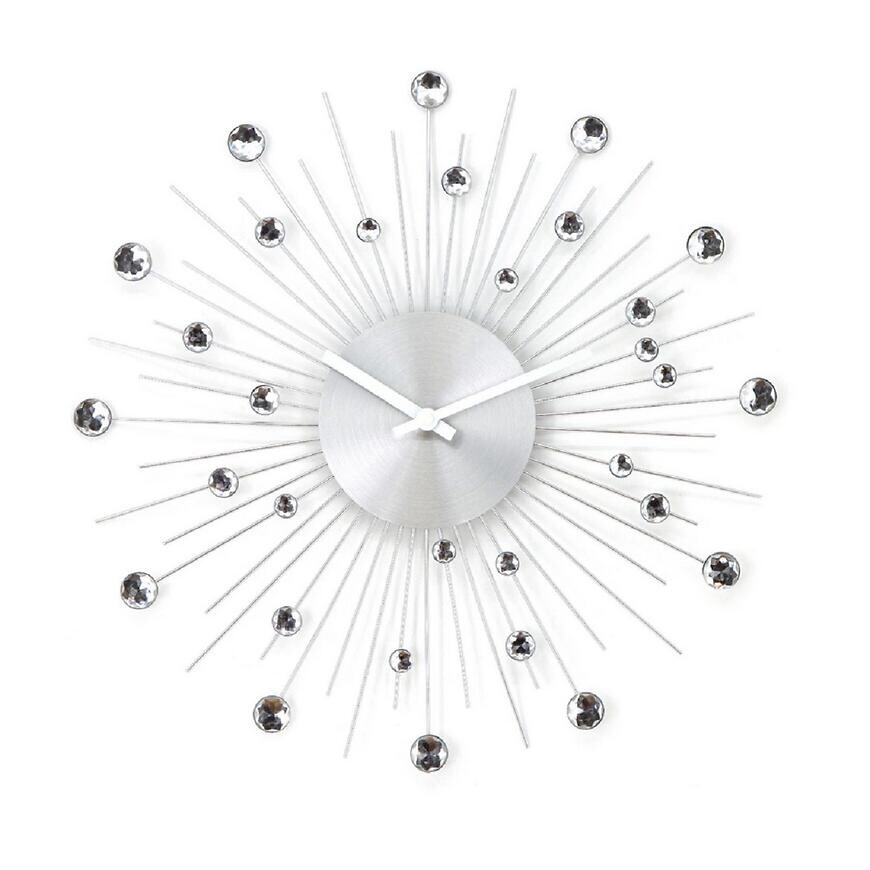 Hodiny GH2317 50x4 cm diamond silver