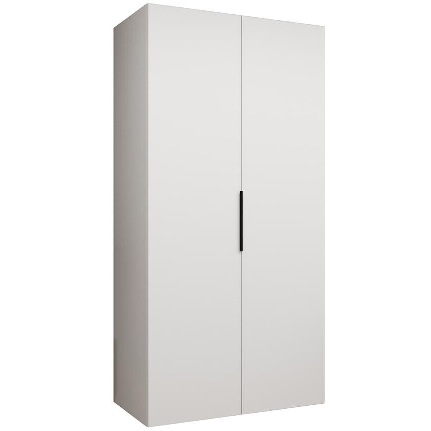 Skriňa Marbella I 100 biela/čierna