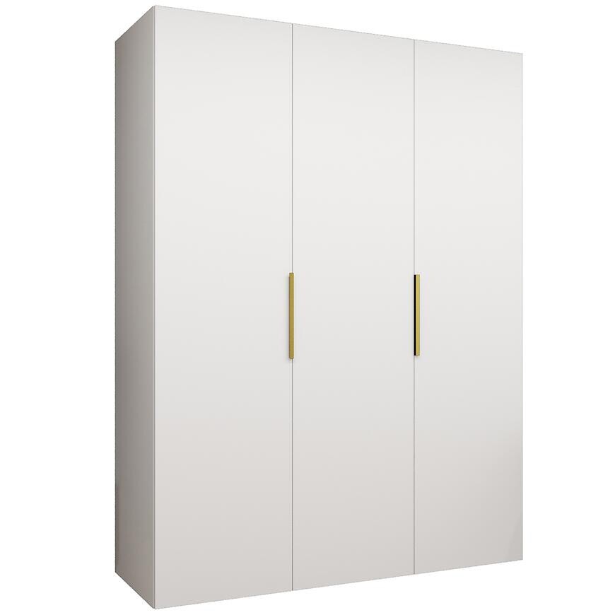 Skriňa Marbella I 150 biela/zlatá