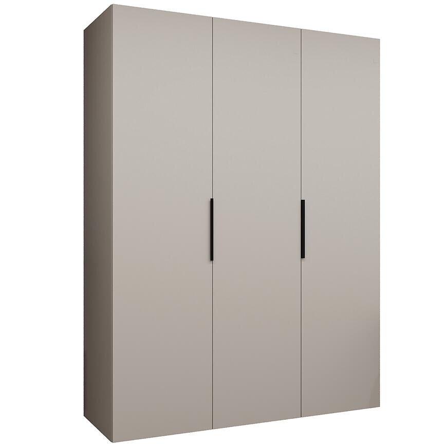 Skriňa Marbella I 150 kašmír/čierna