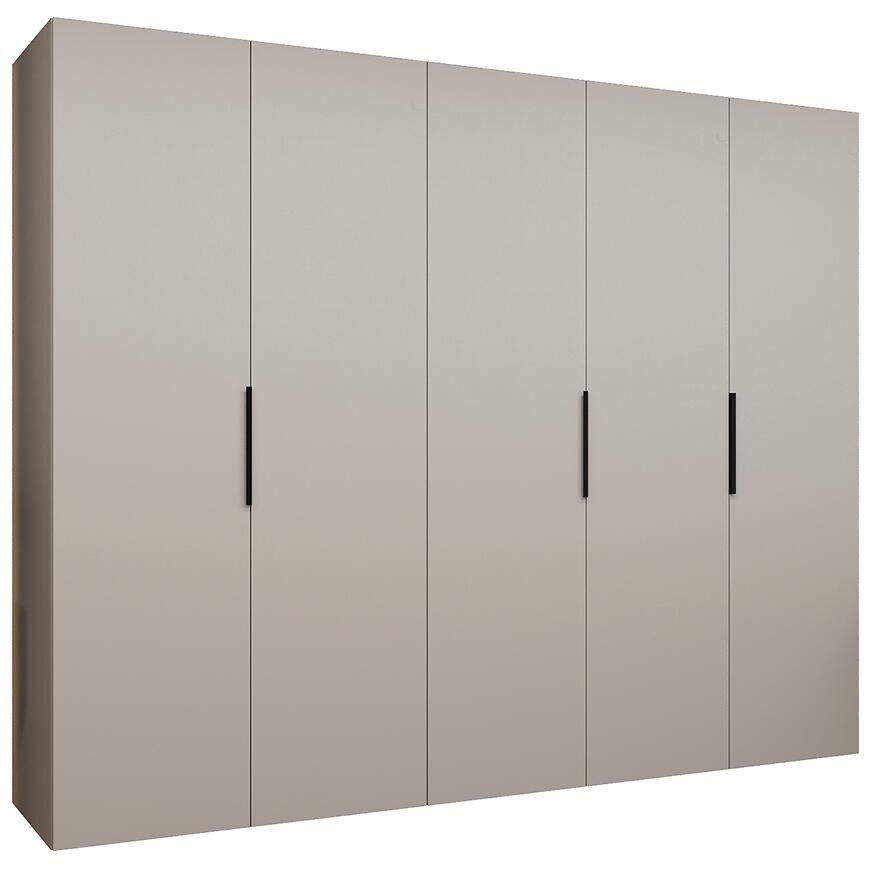 Skriňa Marbella I 250 kašmír/čierna