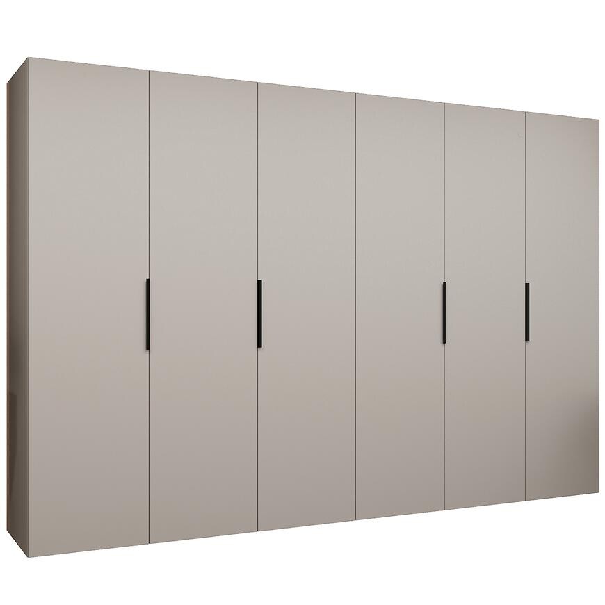 Skriňa Marbella I 300 kašmír/čierna