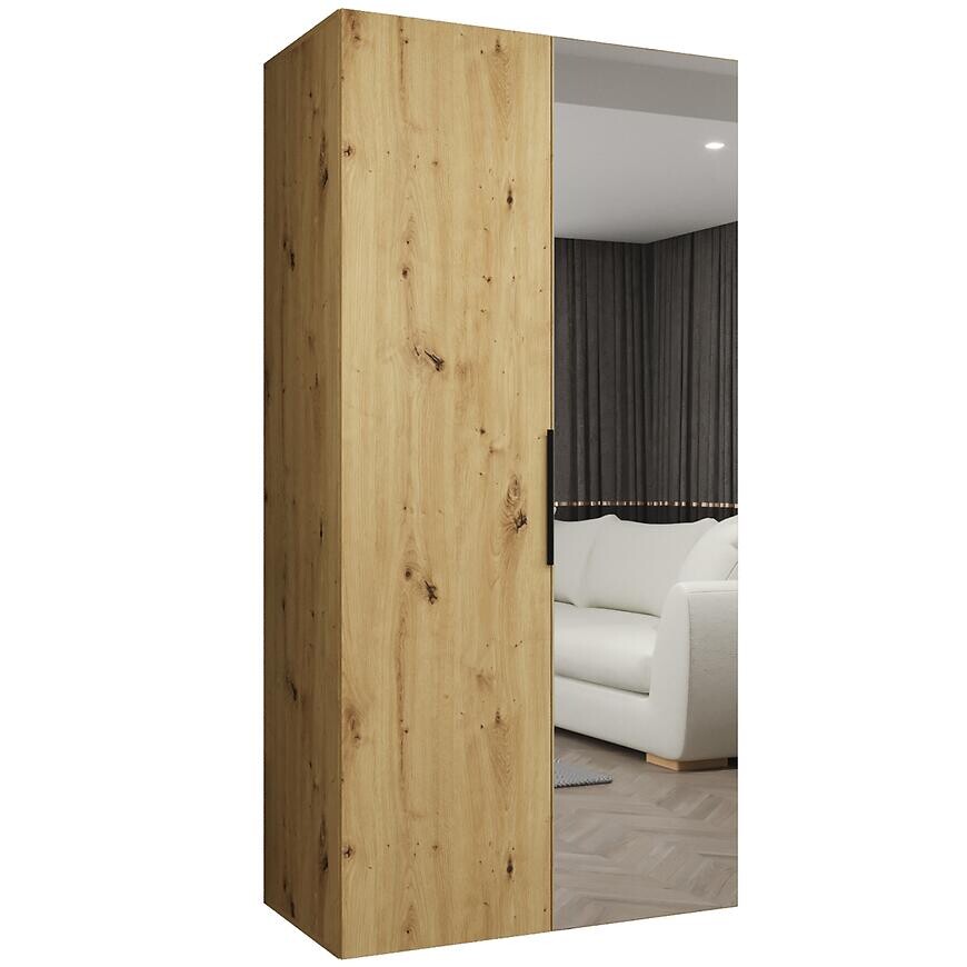 Skriňa Marbella II 100 artisan čierna