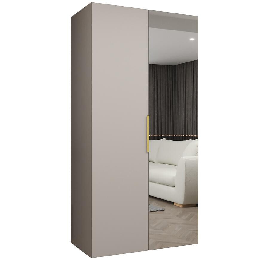 Skriňa Marbella II 100 kašmír/zlatá