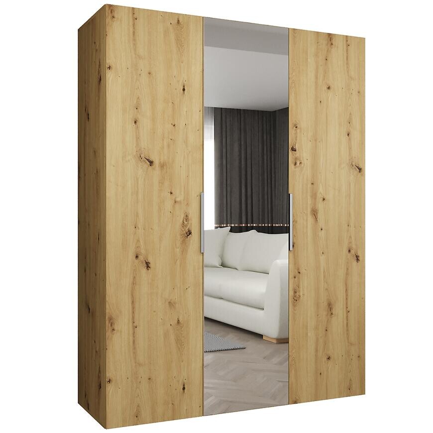 Skriňa Marbella II 150 artisan strieborný