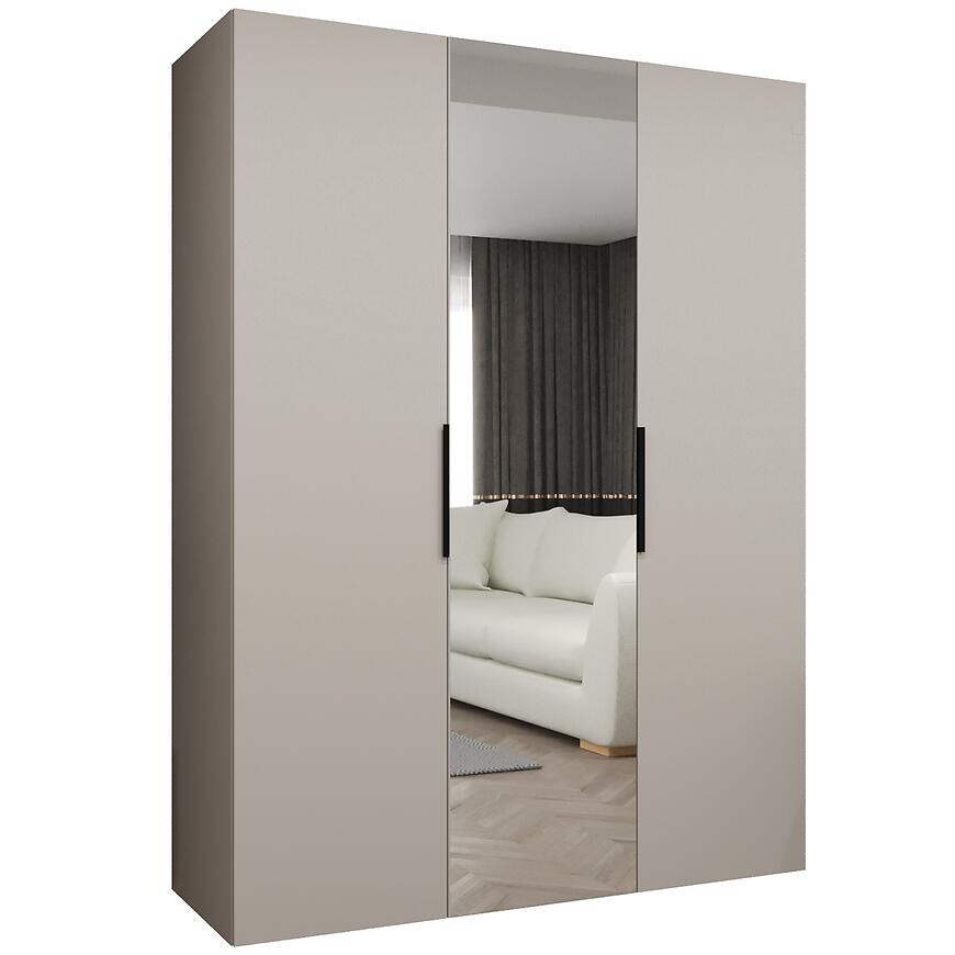 Skriňa Marbella II 150 kašmír/čierna