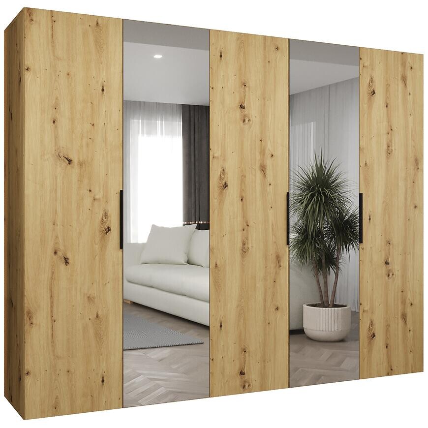 Skriňa Marbella II 250 artisan čierna