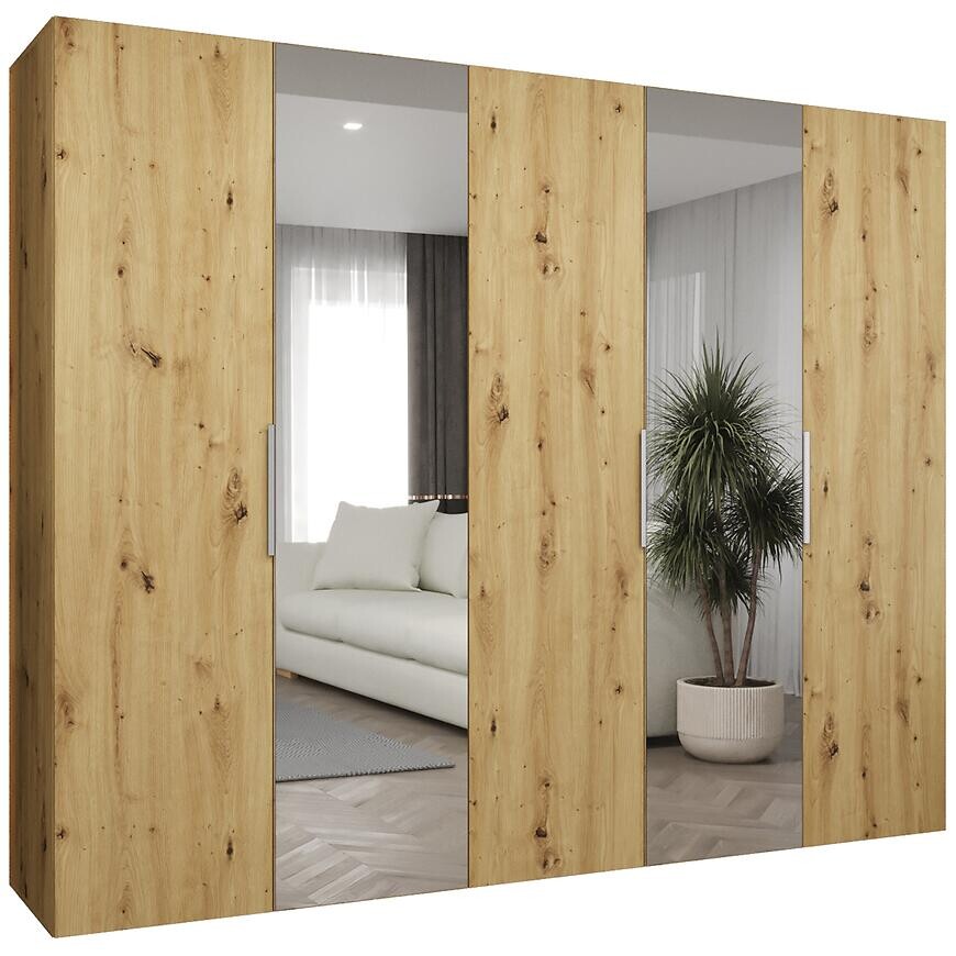 Skriňa Marbella II 250 artisan strieborný