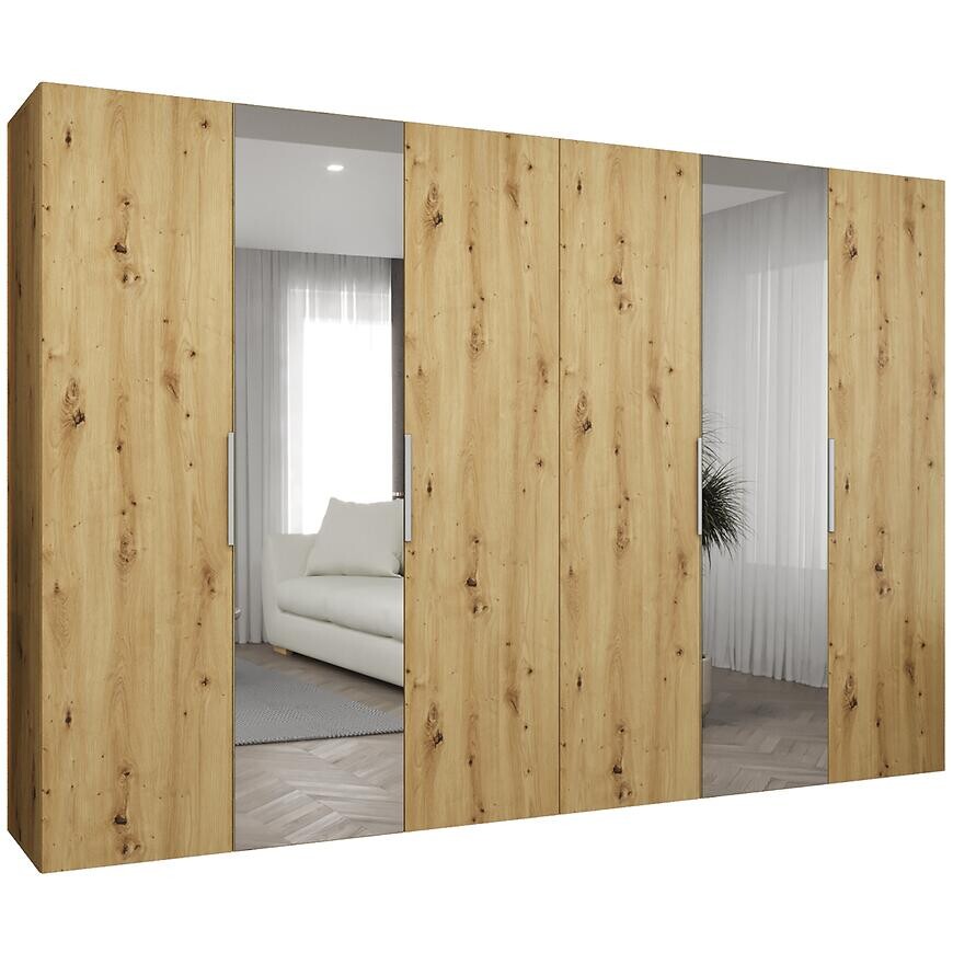 Skriňa Marbella II 300 artisan strieborný