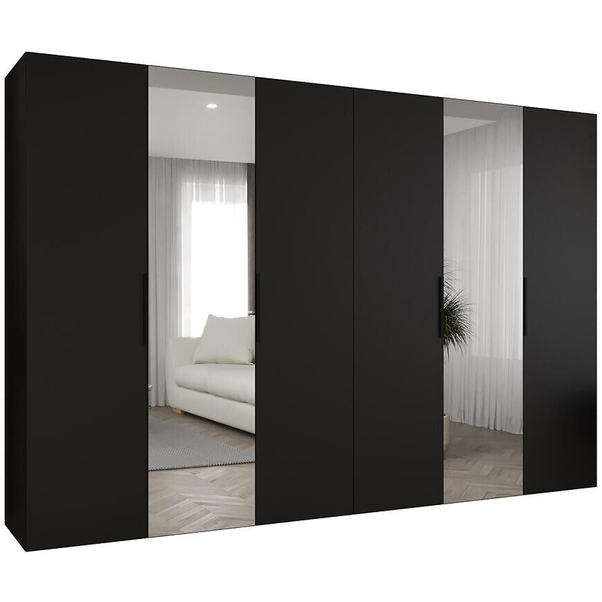 Skriňa Marbella II 300 čierna