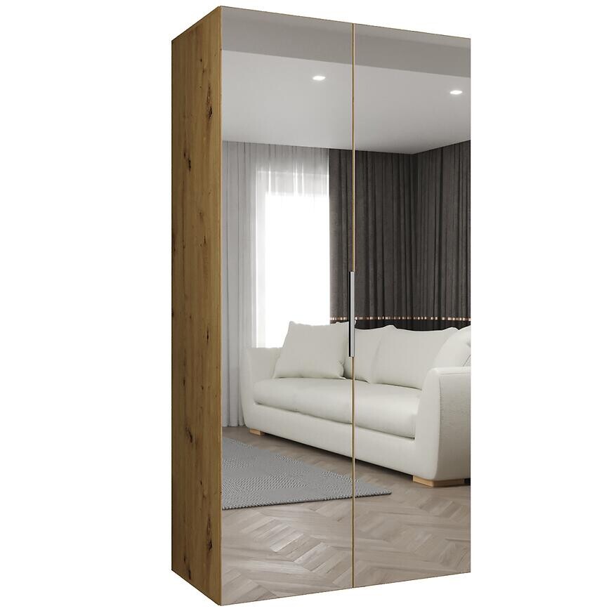 Skriňa Marbella III 100 artisan strieborný