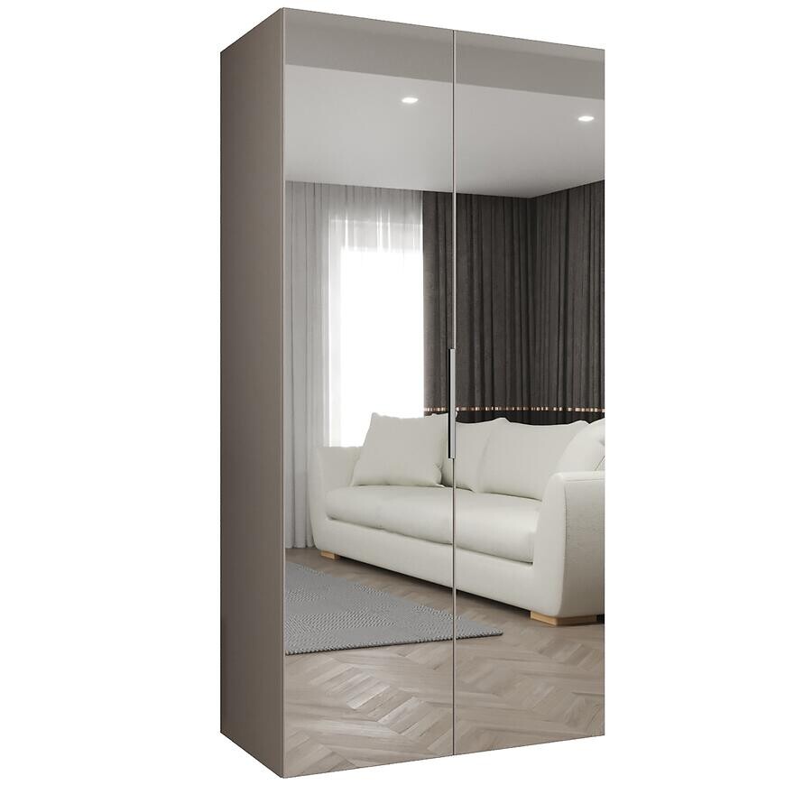 Skriňa Marbella III 100 kašmír/strieborný