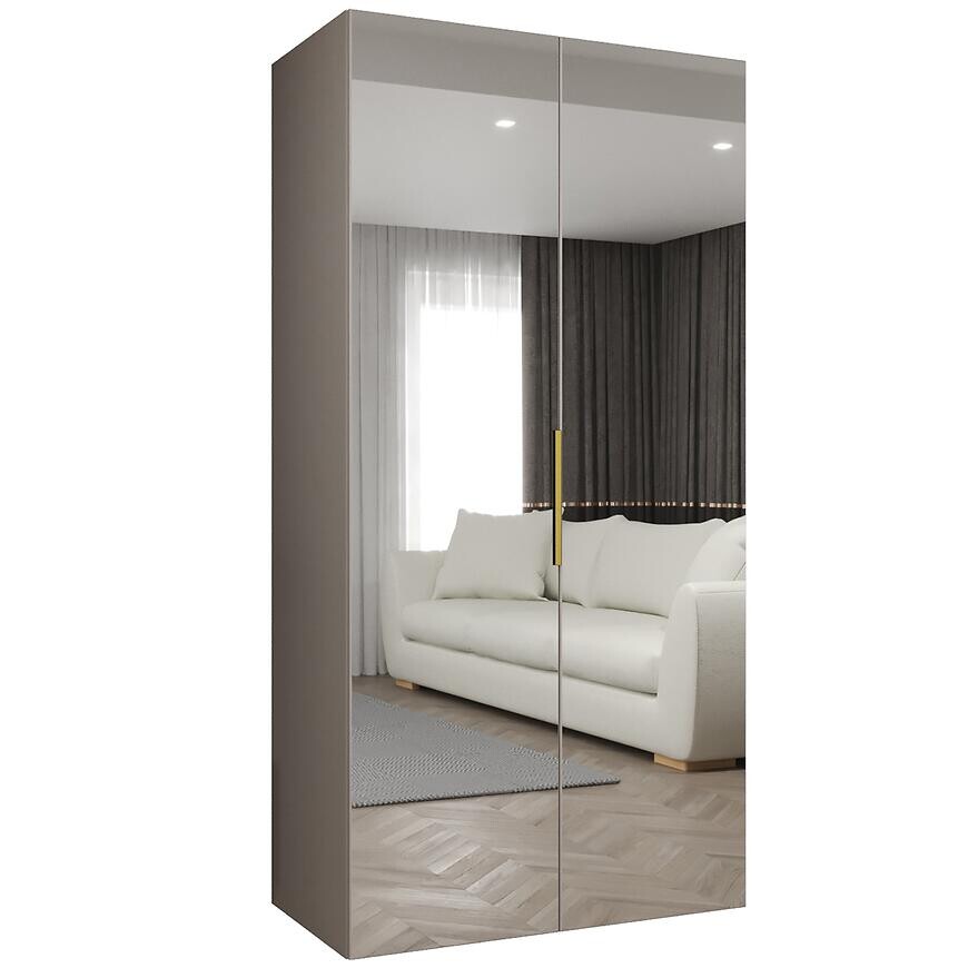 Skriňa Marbella III 100 kašmír/zlatá