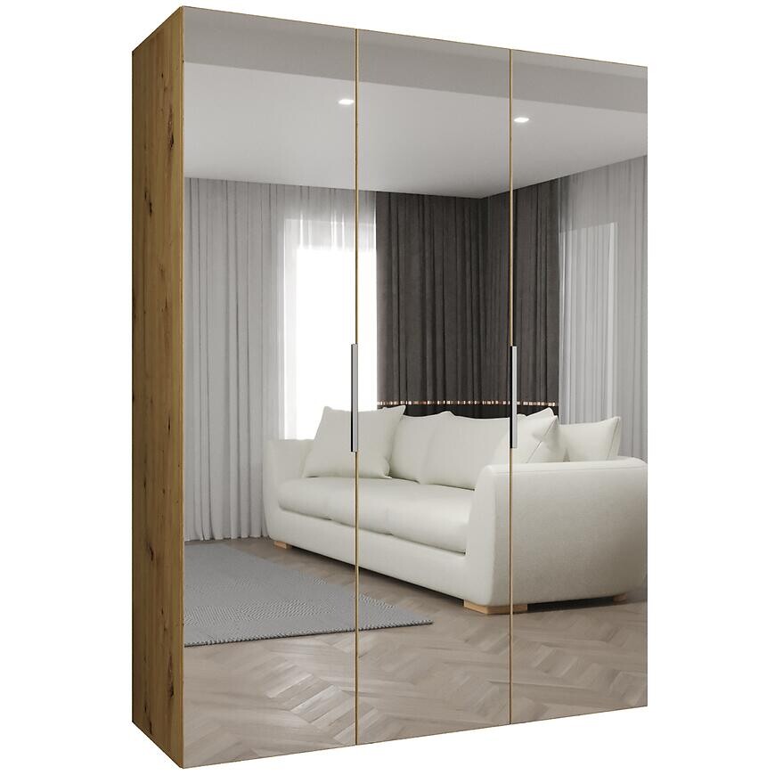 Skriňa Marbella III 150 artisan strieborný