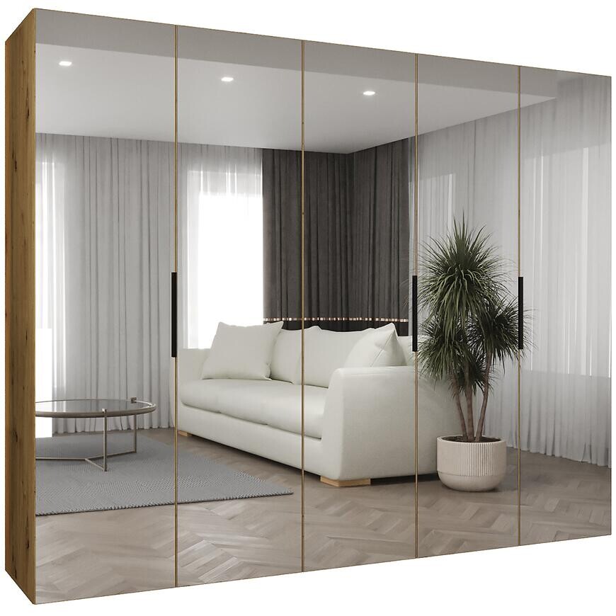 Skriňa Marbella III 250 artisan čierna