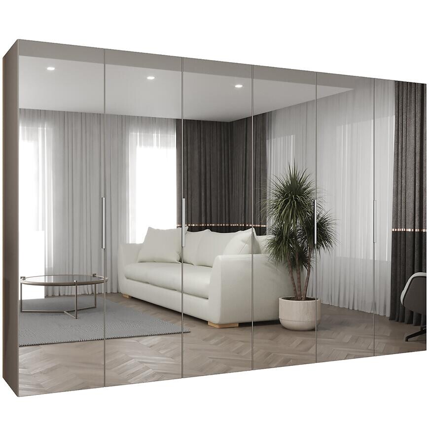 Skriňa Marbella III 300 kašmír/strieborný