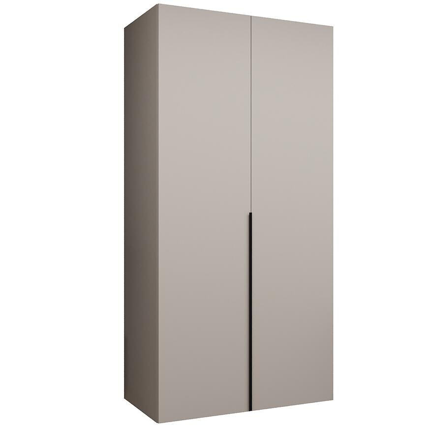 Skriňa Alicante I 100 kašmír/čierna