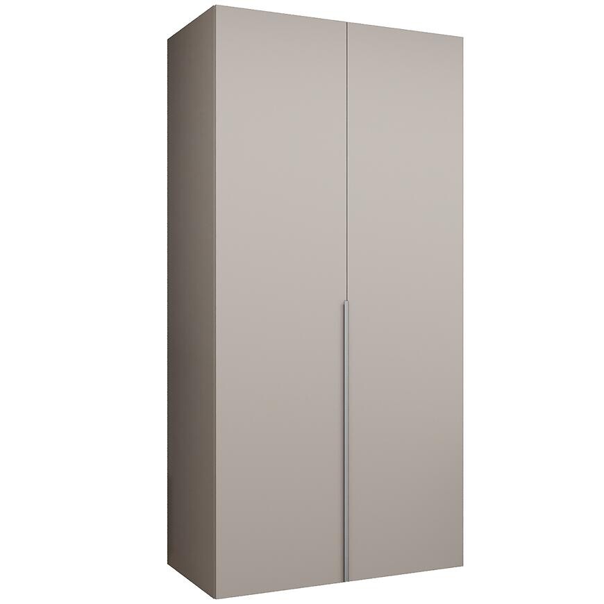 Skriňa Alicante I 100 kašmír/strieborný