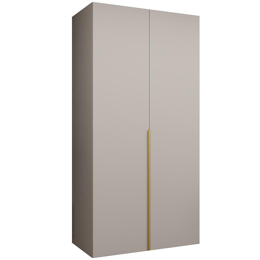 Skriňa Alicante I 100 kašmír/zlatá