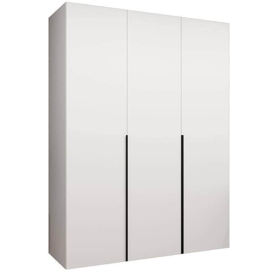 Skriňa Alicante I 150 biela/čierna