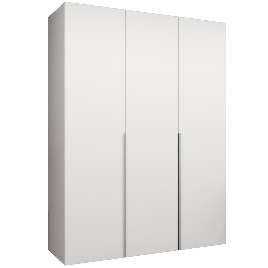 Skriňa Alicante I 150 biela/strieborný