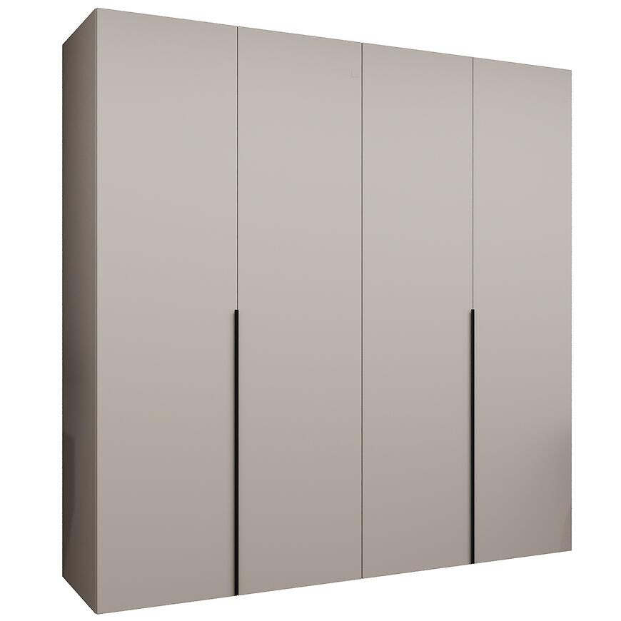 Skriňa Alicante I 200 kašmír/čierna