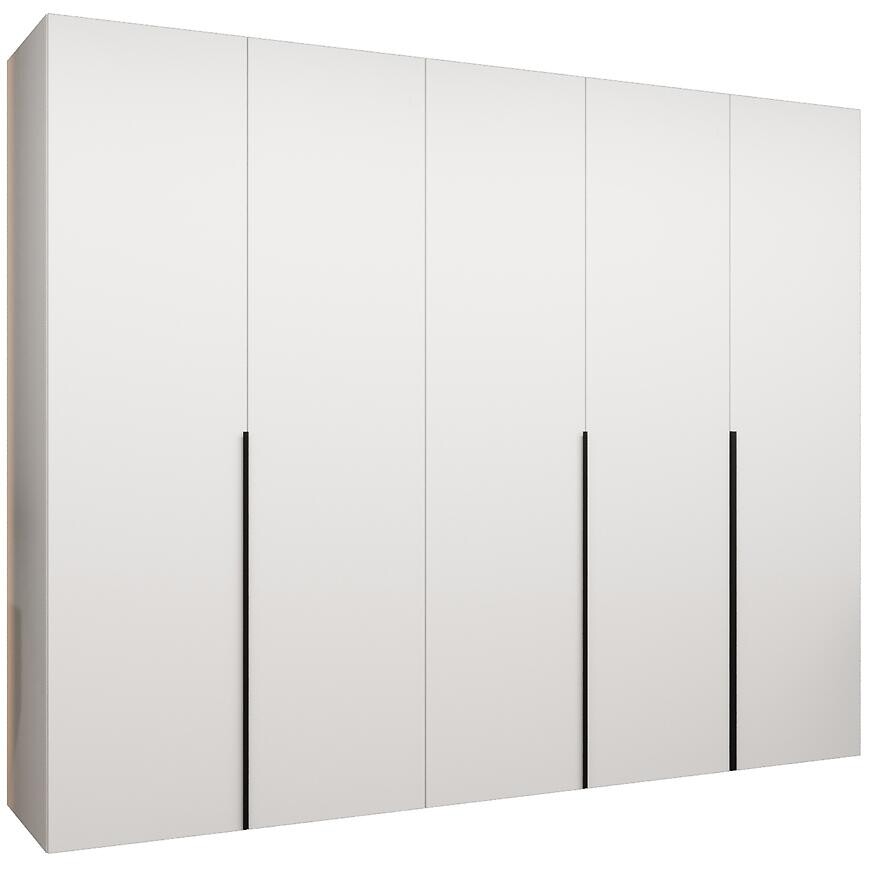 Skriňa Alicante I 250 biela/čierna