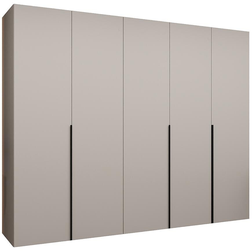 Skriňa Alicante I 250 kašmír/čierna