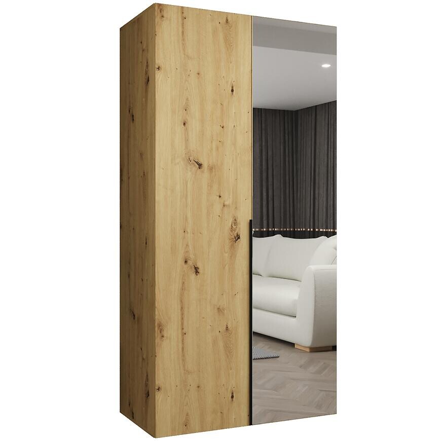 Skriňa Alicante II 100 artisan čierna