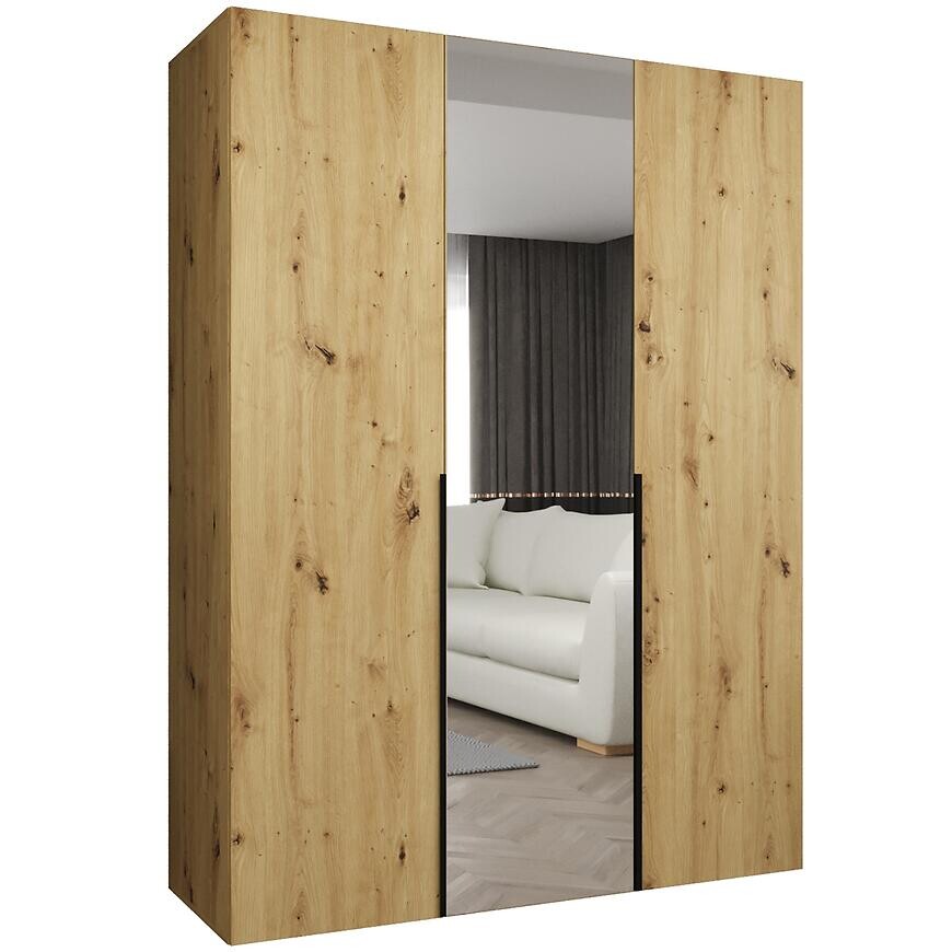 Skriňa Alicante II 150 artisan čierna