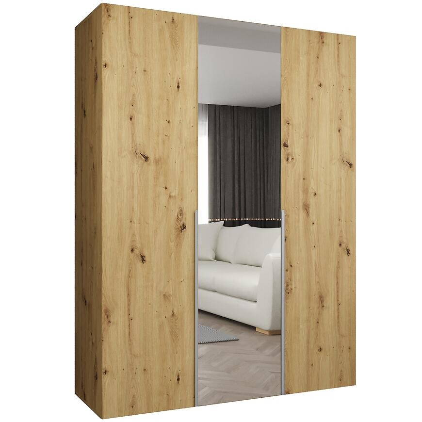 Skriňa Alicante II 150 artisan strieborný