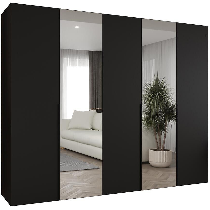 Skriňa Alicante II 250 čierna