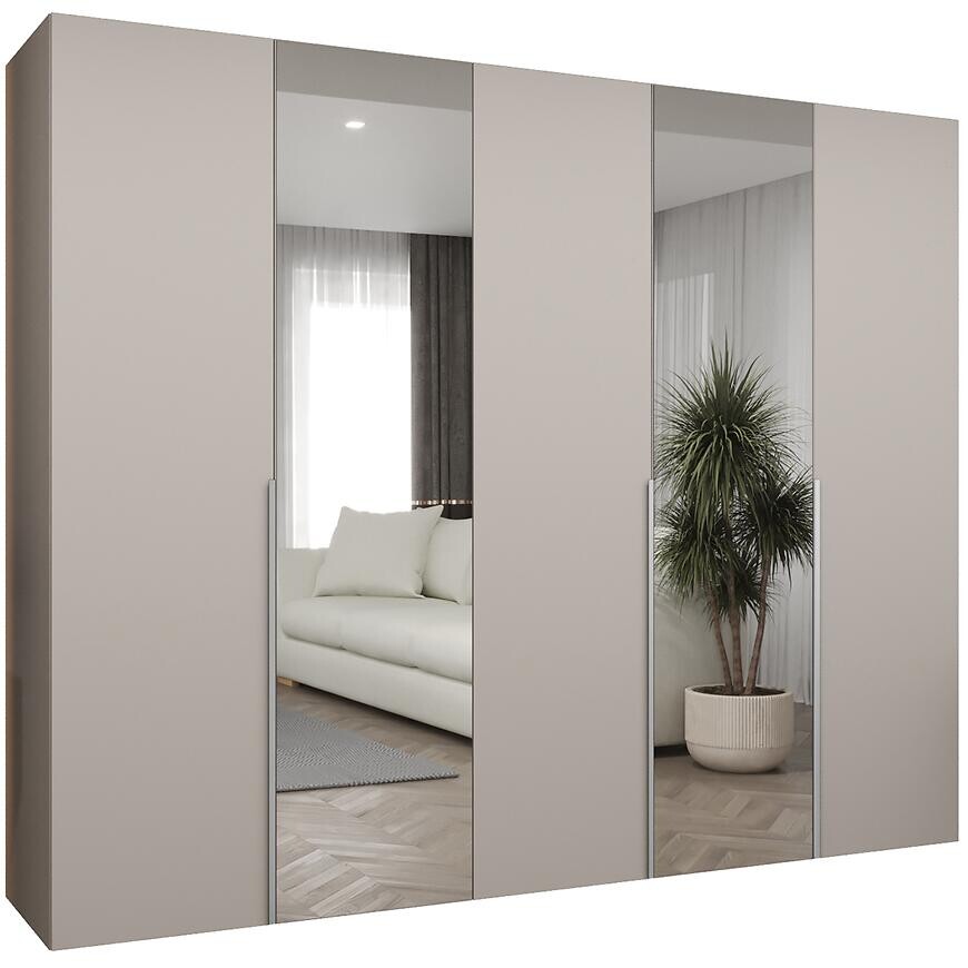 Skriňa Alicante II 250 kašmír/strieborný