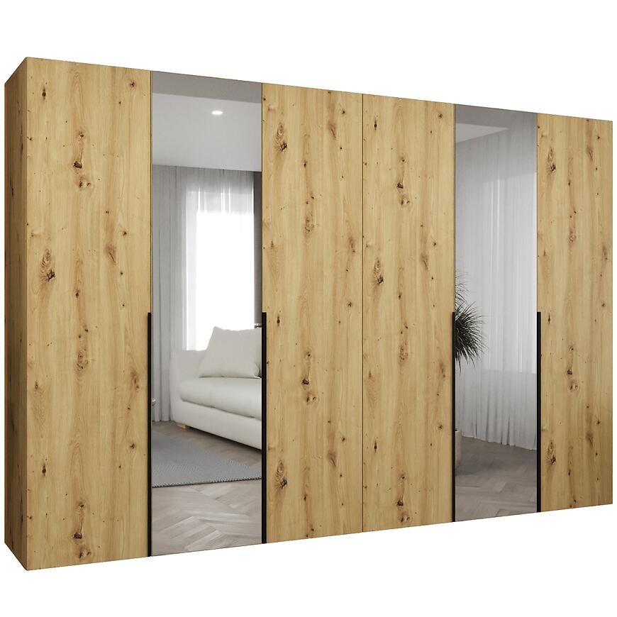 Skriňa Alicante II 300 artisan čierna