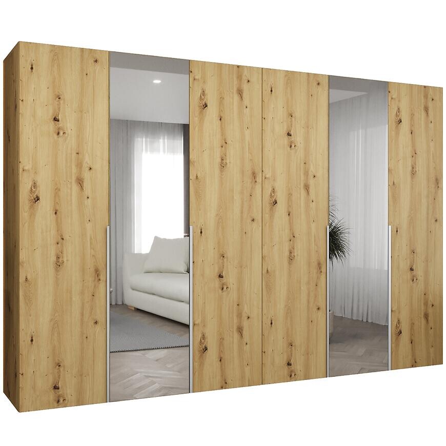 Skriňa Alicante II 300 artisan strieborný