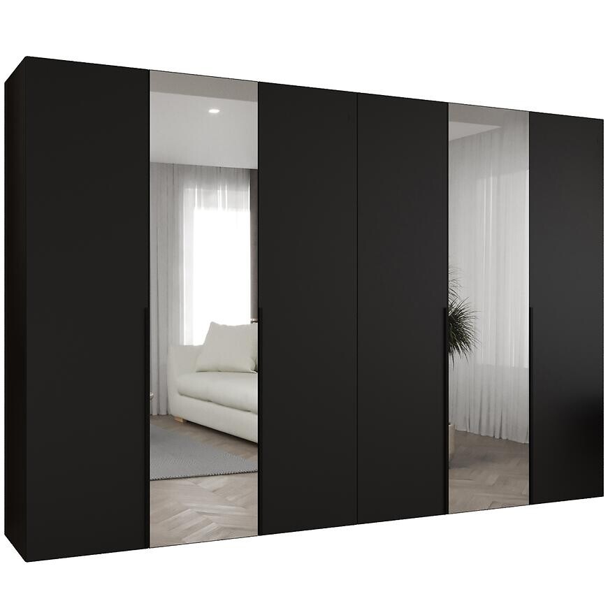 Skriňa Alicante II 300 čierna