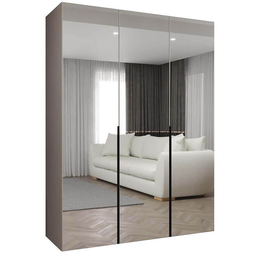 Skriňa Alicante III 150 kašmír/čierna