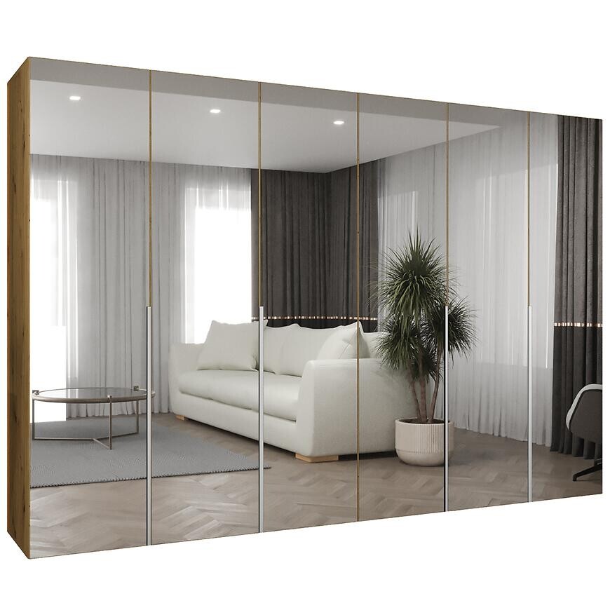 Skriňa Alicante III 300 artisan strieborný